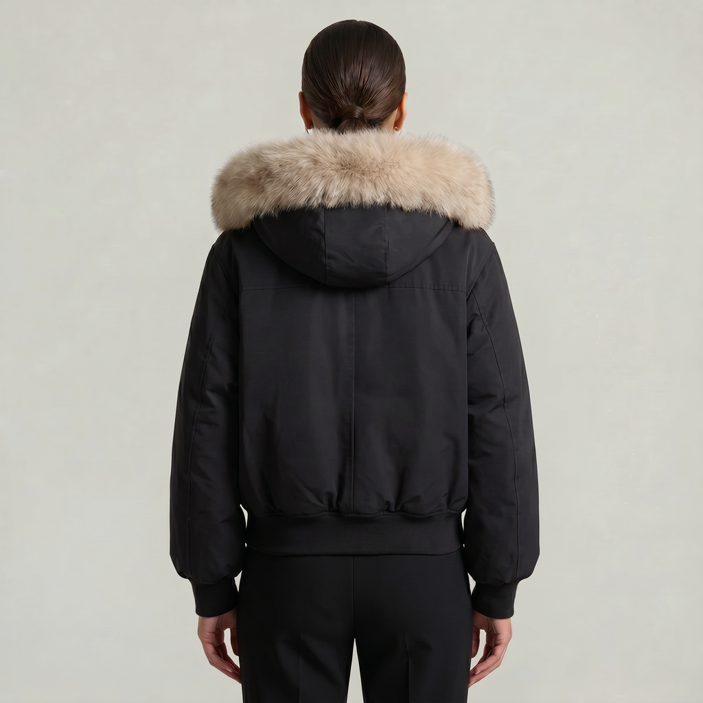Women’s Hooded Jacket - Zip Front Regular Fit