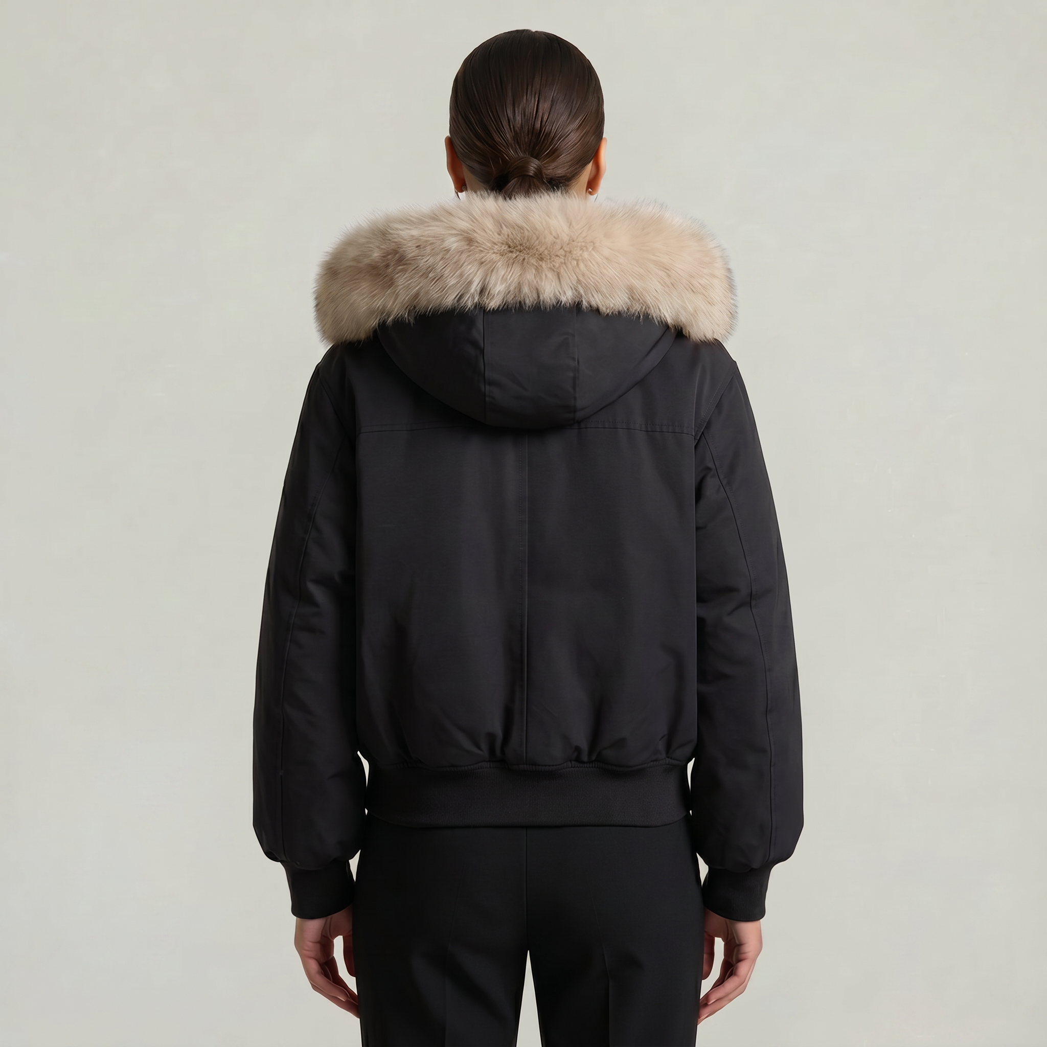 Women’s Hooded Jacket - Zip Front Regular Fit