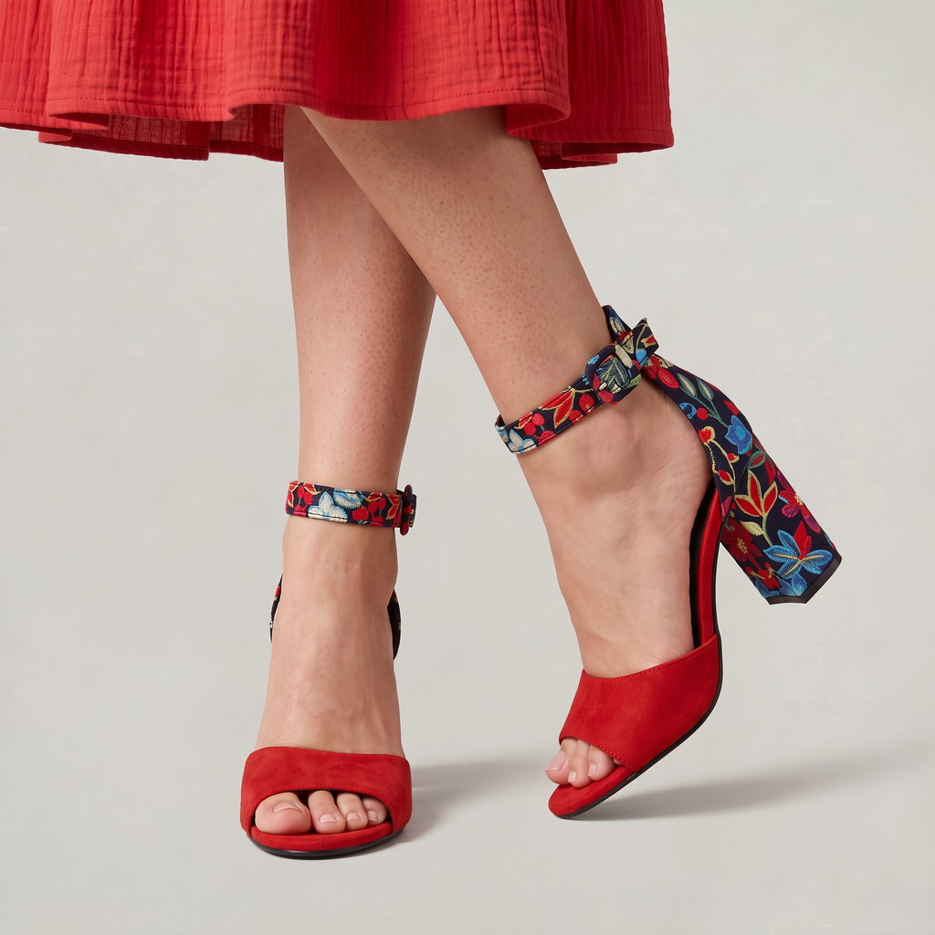 Women’s Chunky High Heel Sandals