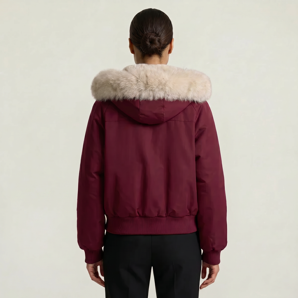 Women’s Hooded Jacket - Zip Front Regular Fit
