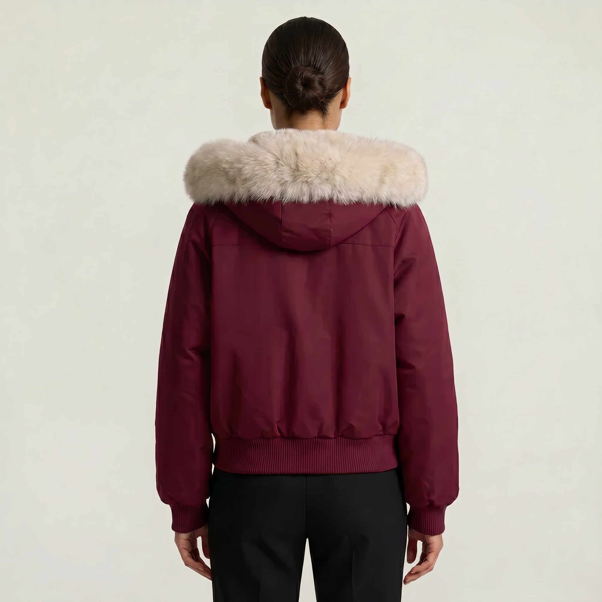 Women’s Hooded Jacket - Zip Front Regular Fit