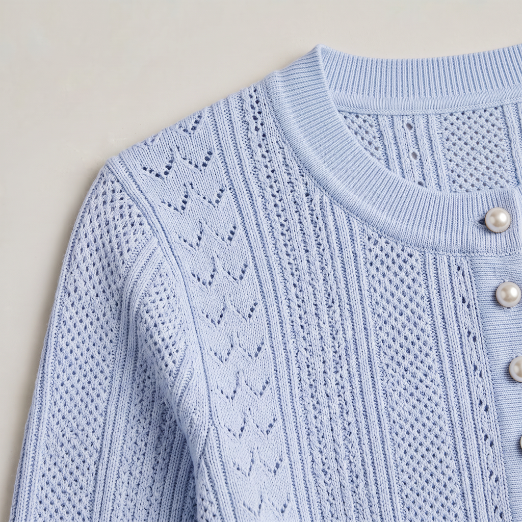 Women’s Cardigan & Skirt Knit Set