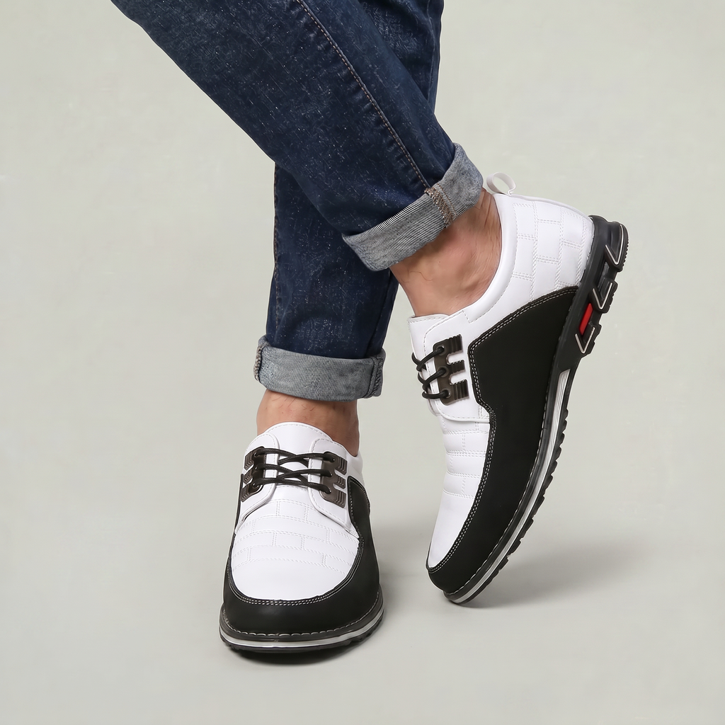 Men’s Non-Slip Dress Shoes - Lace-Up Formal Comfort Fit