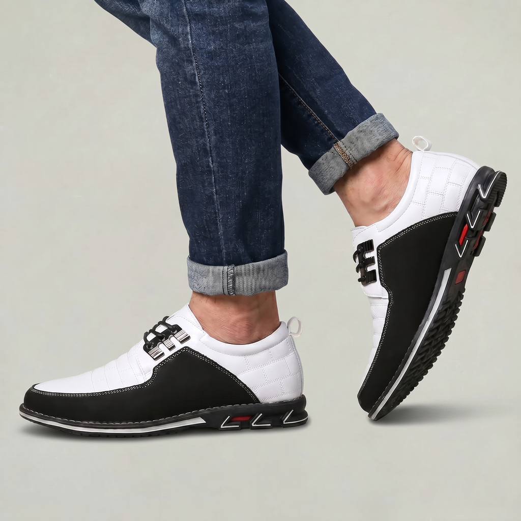 Men’s Non-Slip Dress Shoes - Lace-Up Formal Comfort Fit