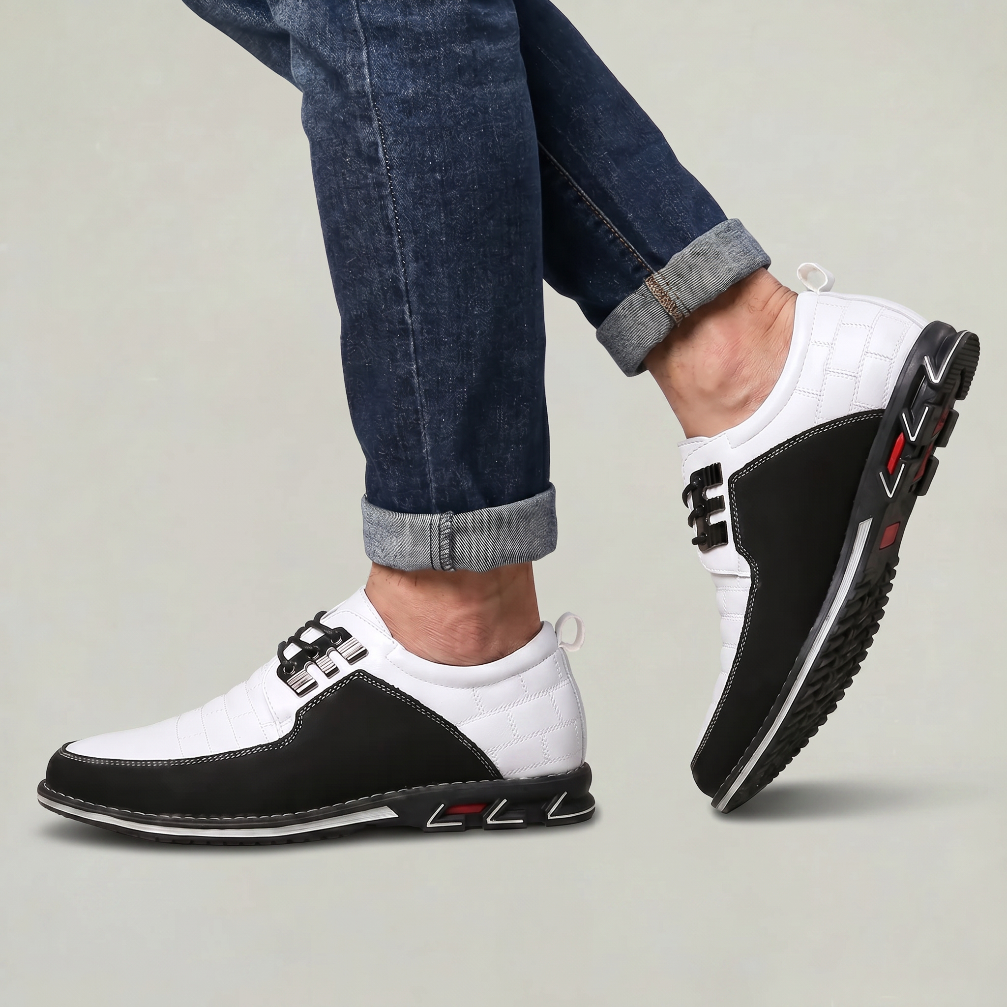 Men’s Non-Slip Dress Shoes - Lace-Up Formal Comfort Fit