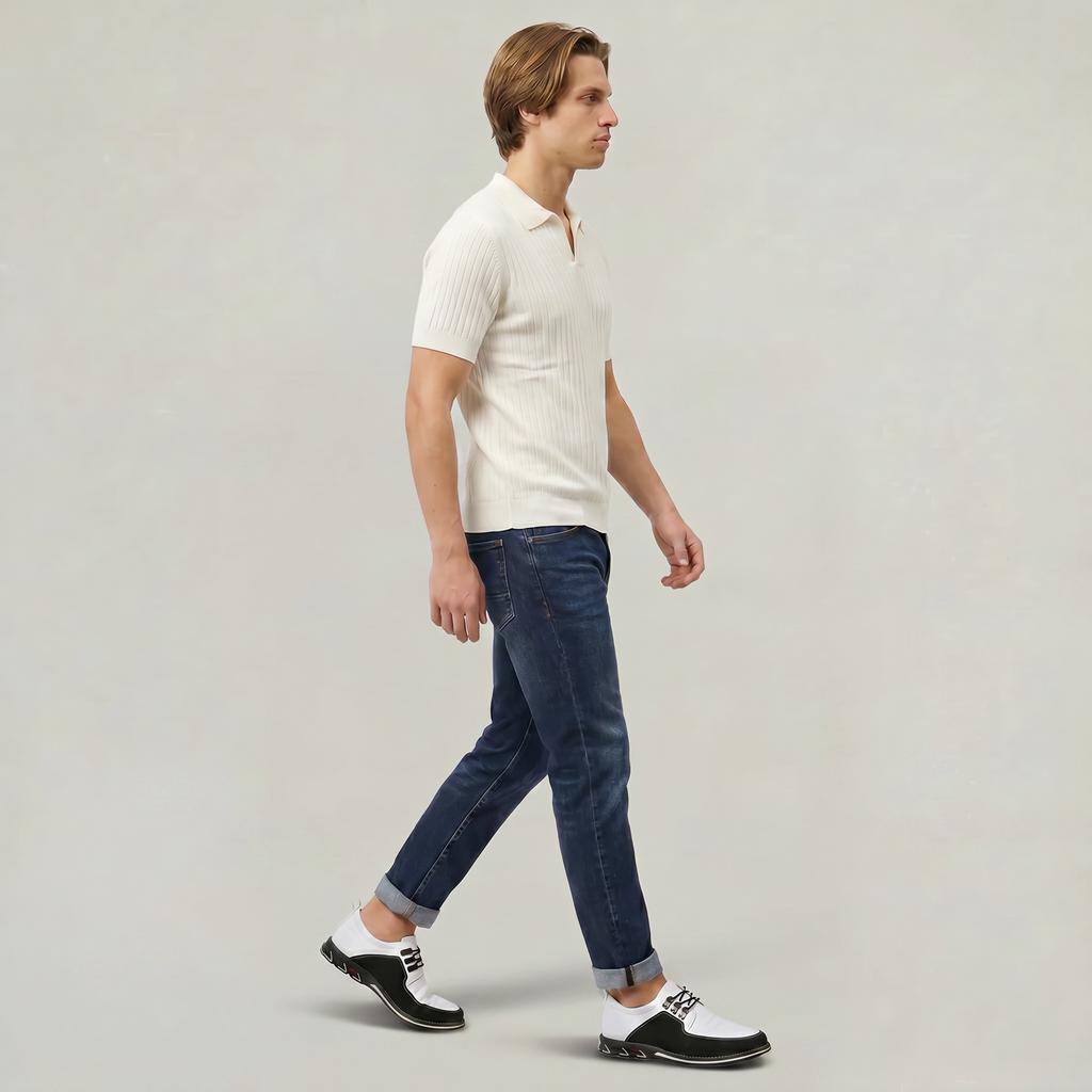 Men’s Non-Slip Dress Shoes - Lace-Up Formal Comfort Fit