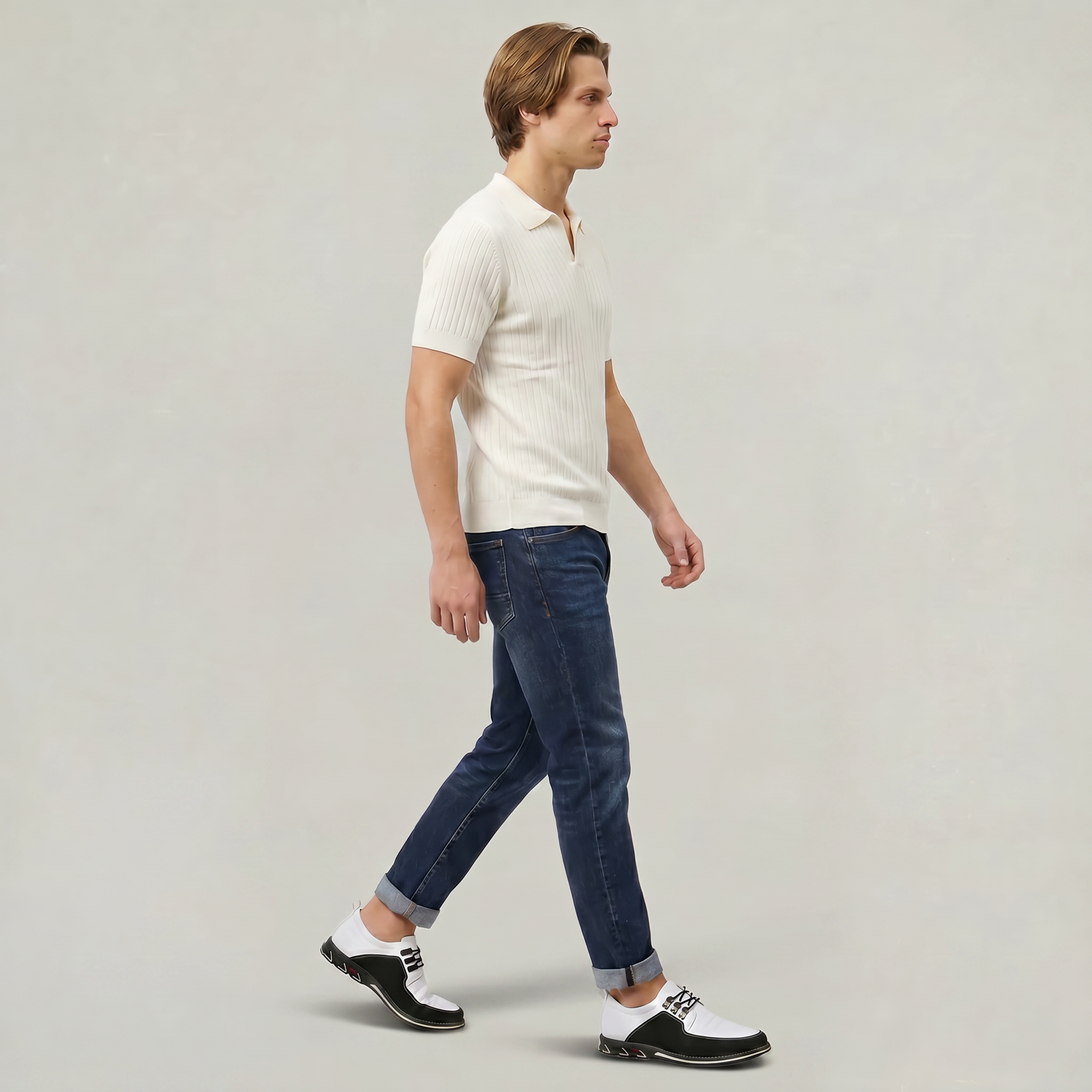 Men’s Non-Slip Dress Shoes - Lace-Up Formal Comfort Fit