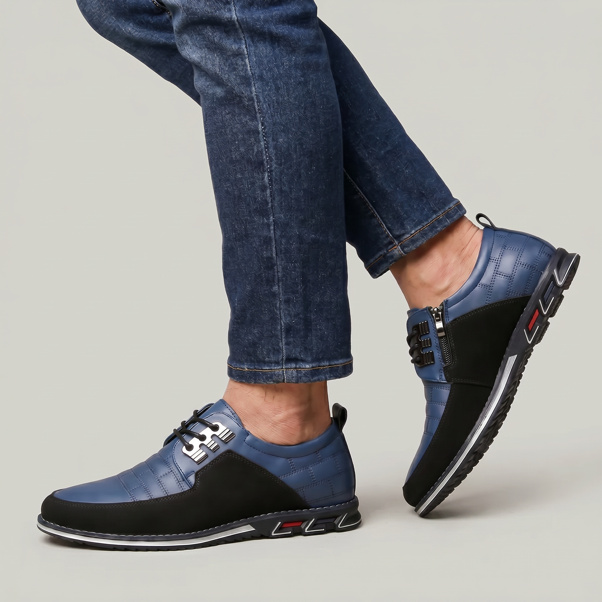 Men’s Non-Slip Dress Shoes - Lace-Up Formal Comfort Fit