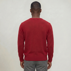 Men’s V Neck Sweater - Loose Fit