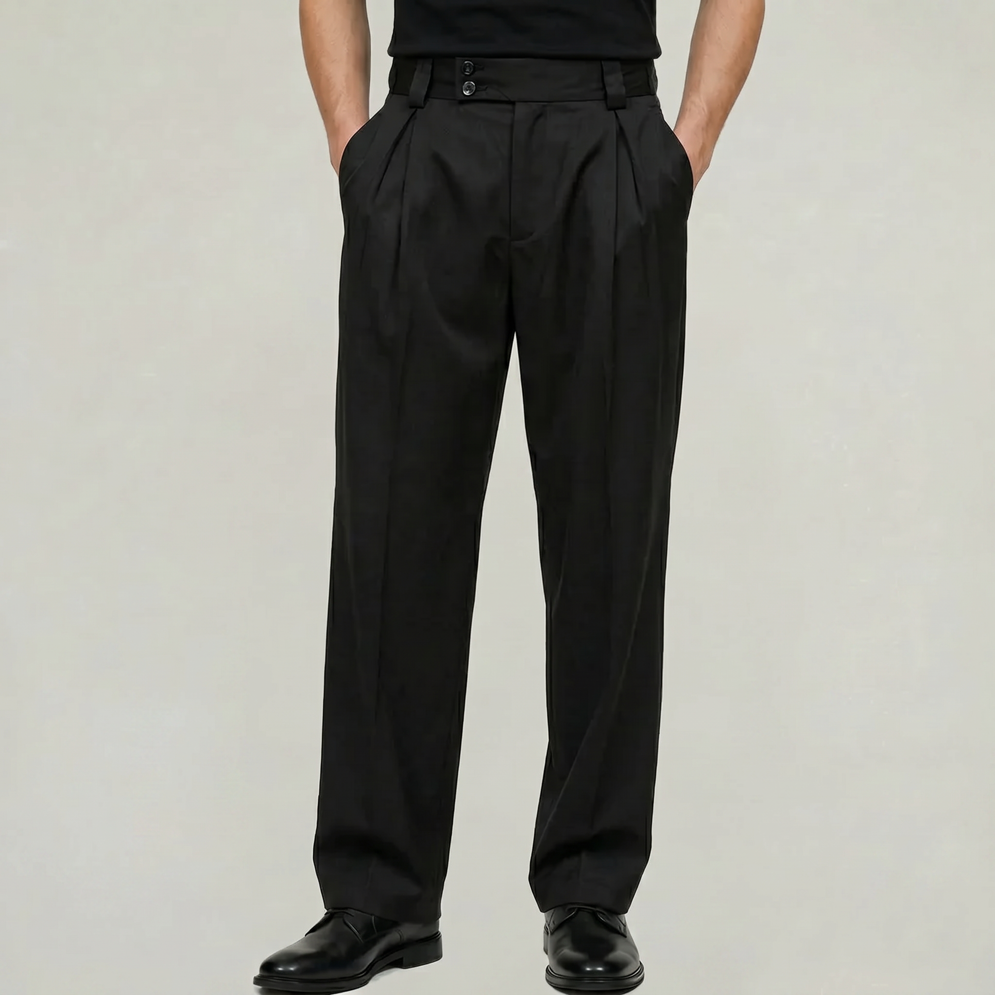 Men’s Pleated Trousers