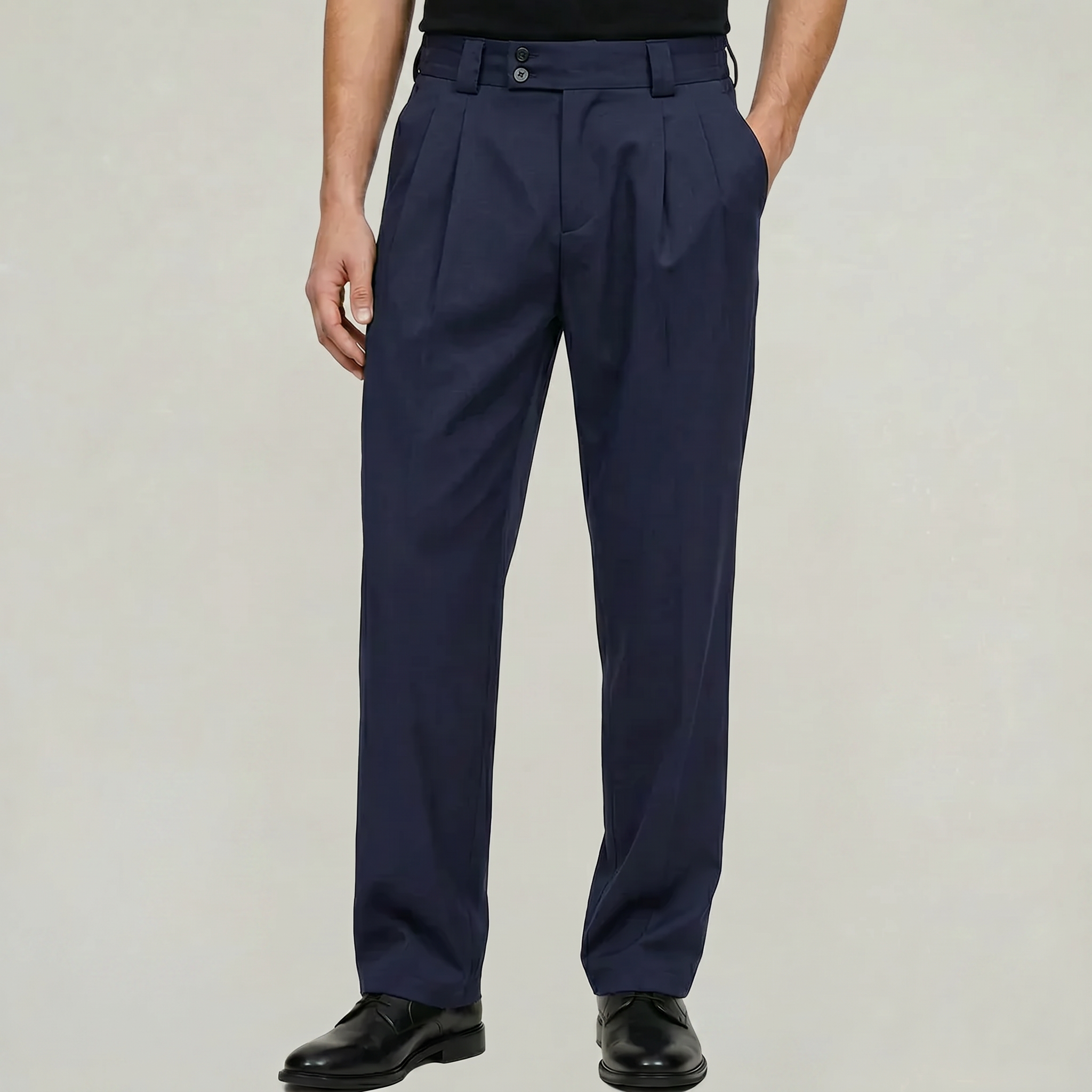 Men’s Pleated Trousers