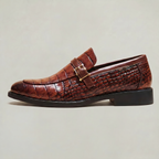Men’s Buckle Loafers - Slip-On Dress Shoes Comfort Fit