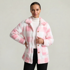 Women’s Plaid Jacket - Button Front Regular Fit