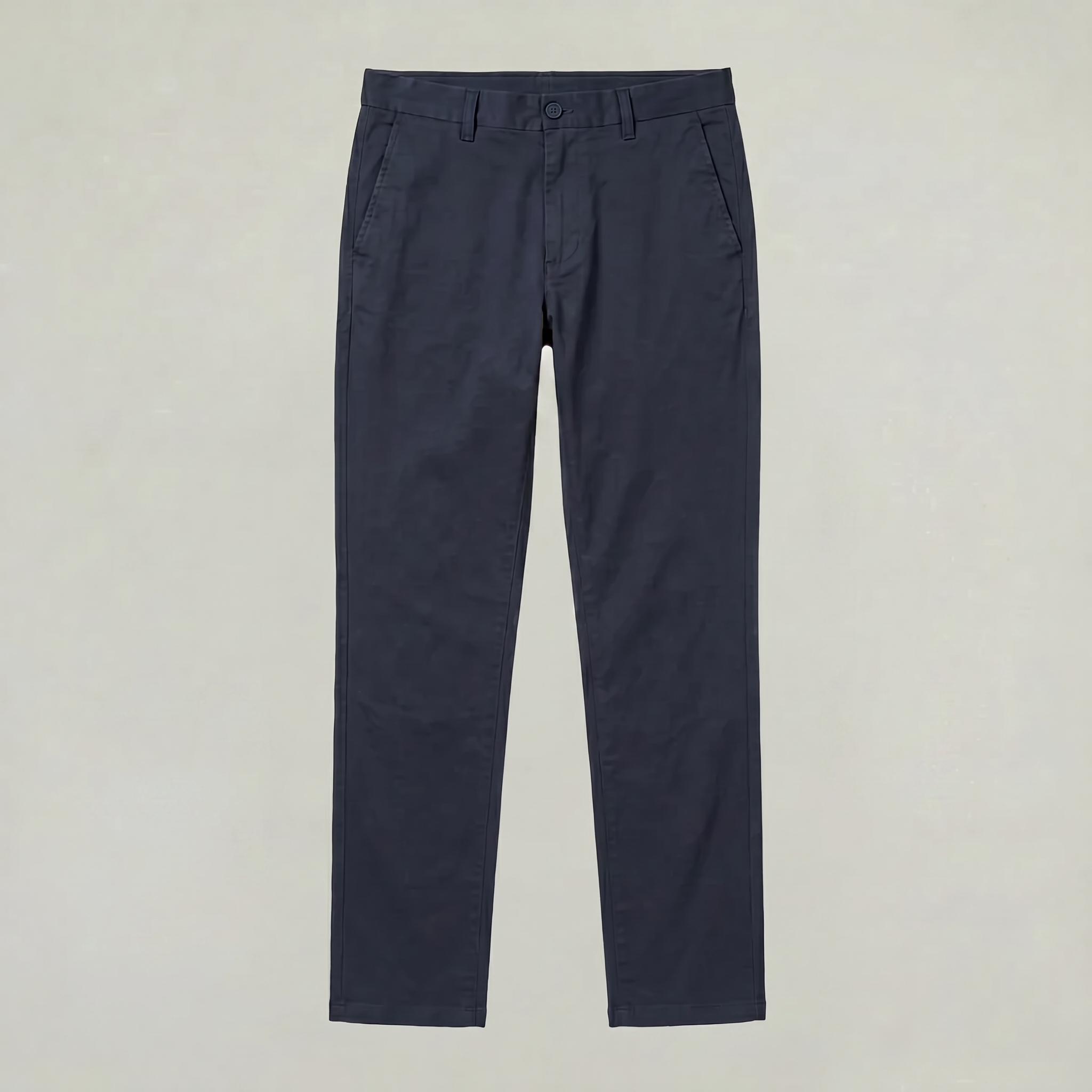 Men’s Cotton Stretch Chino Trousers - Straight Fit