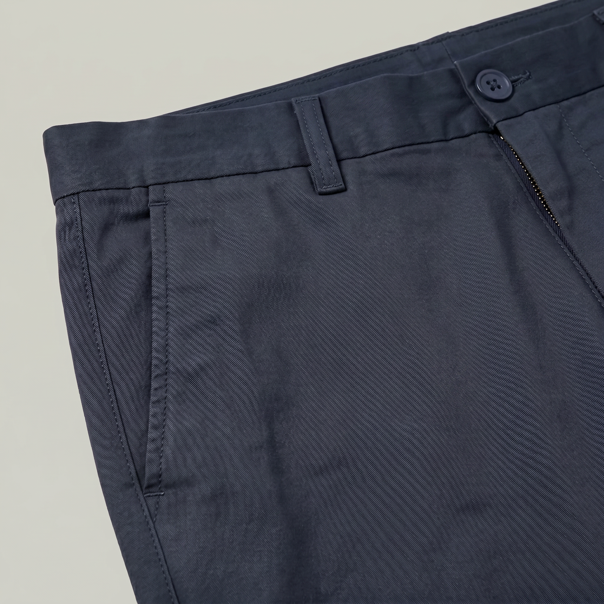 Men’s Cotton Stretch Chino Trousers - Straight Fit