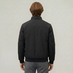 Men’s Full Zip Padded Coat - Stand Collar Regular Fit
