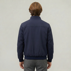 Men’s Full Zip Padded Coat - Stand Collar Regular Fit
