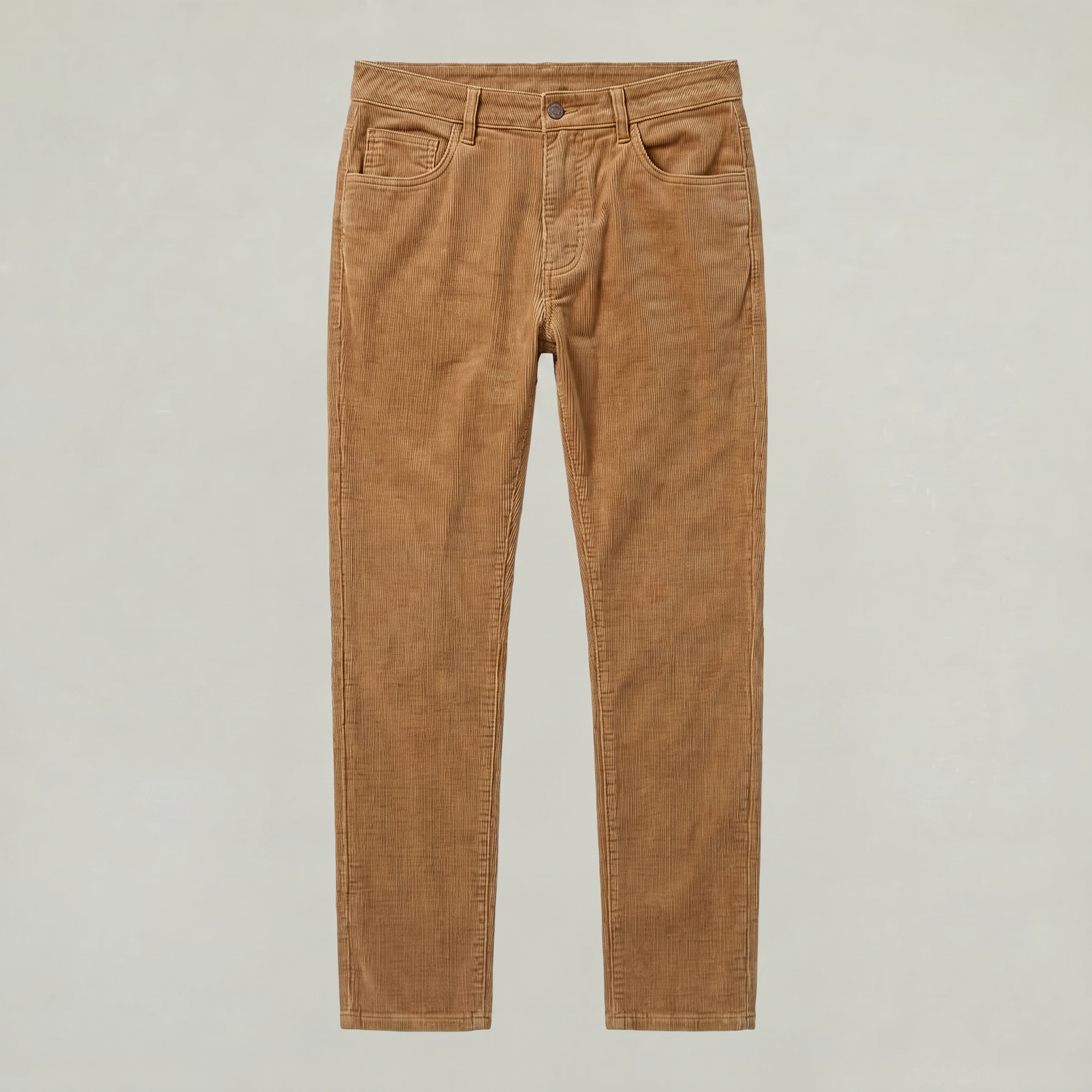 Men’s Corduroy Pants - Slim Fit Straight Leg
