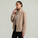 Women’s Stand-Up Collar Jacket - Zip Front Regular Fit