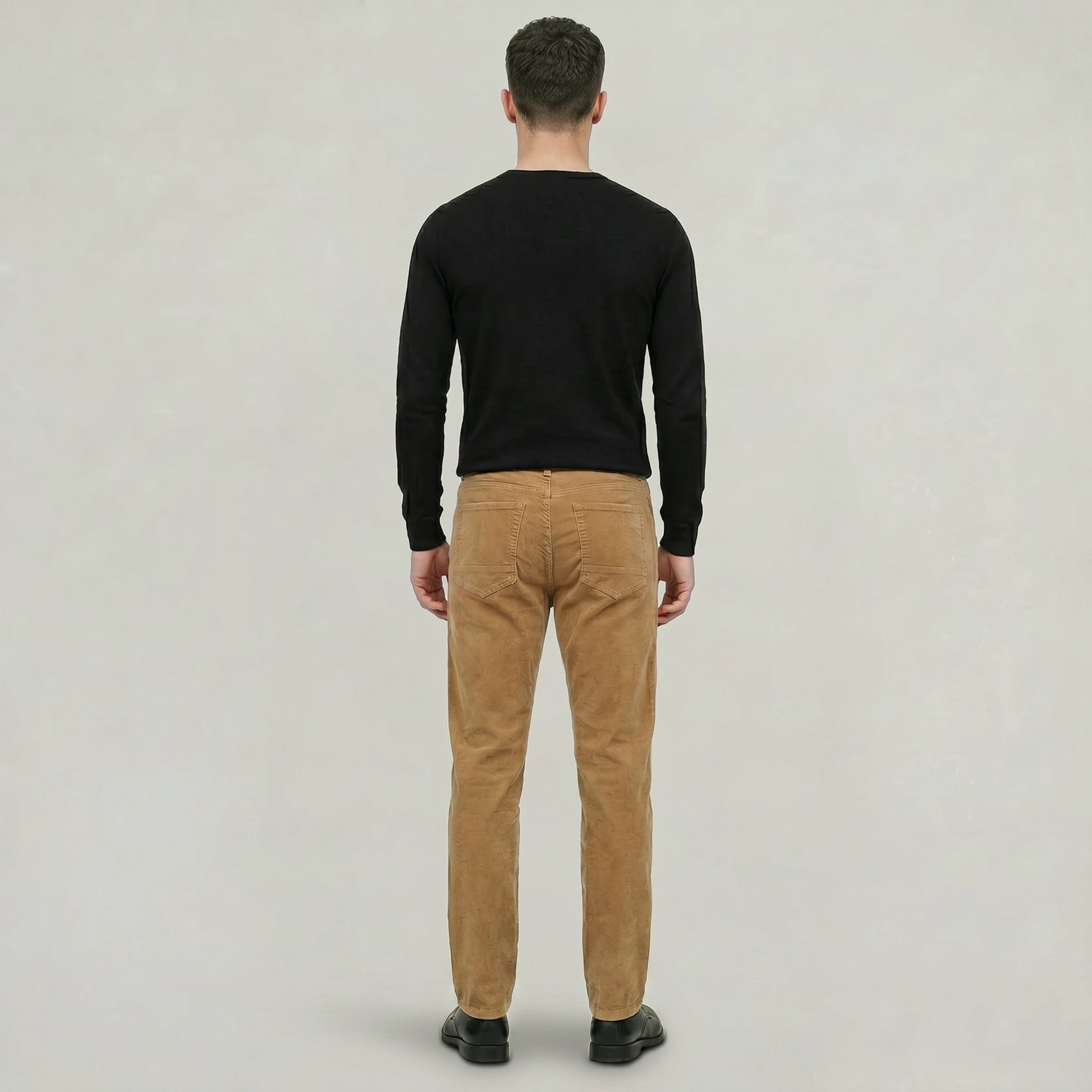 Men’s Corduroy Pants - Slim Fit Straight Leg