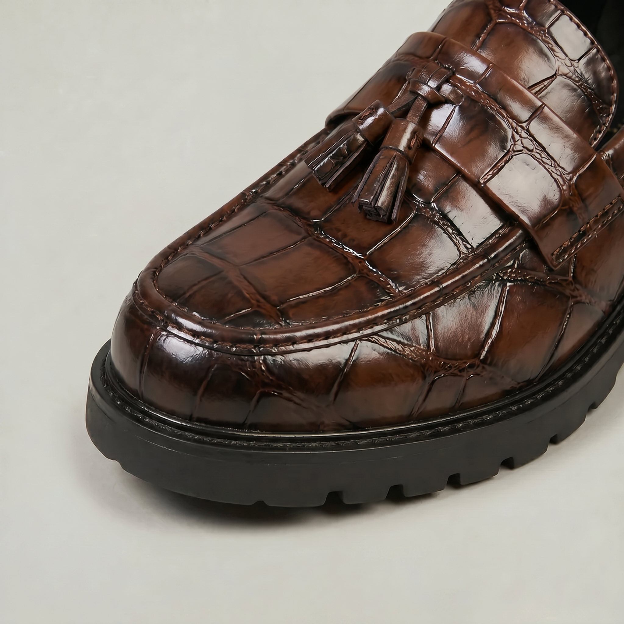 Men’s Tassel Loafers - Slip-On Dress Shoes