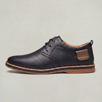 Men’s Lace-Up Textured Dress Shoes - Comfort Fit