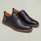 Men’s Lace-Up Textured Dress Shoes - Comfort Fit