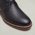Men’s Lace-Up Textured Dress Shoes - Comfort Fit