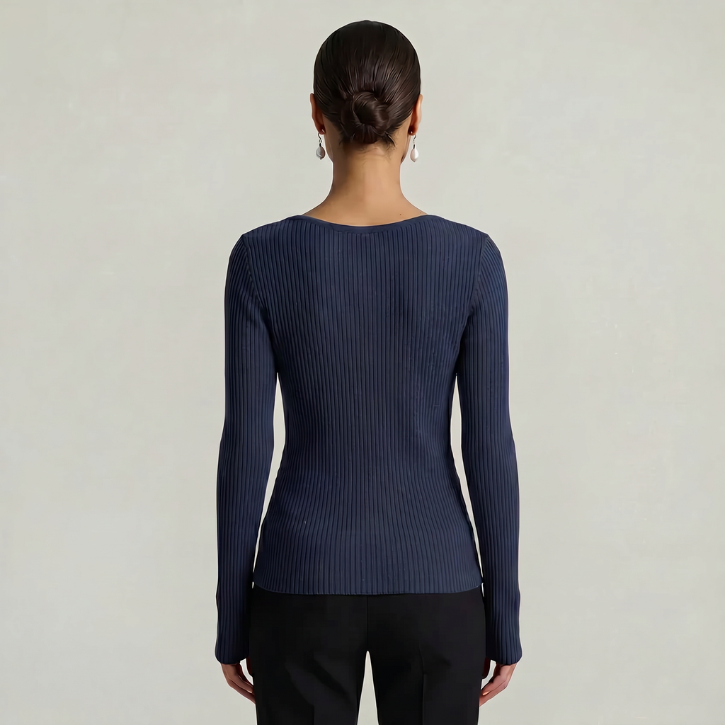 Women’s Slim Fit Long Sleeve Sweater