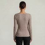Women’s Slim Fit Long Sleeve Sweater