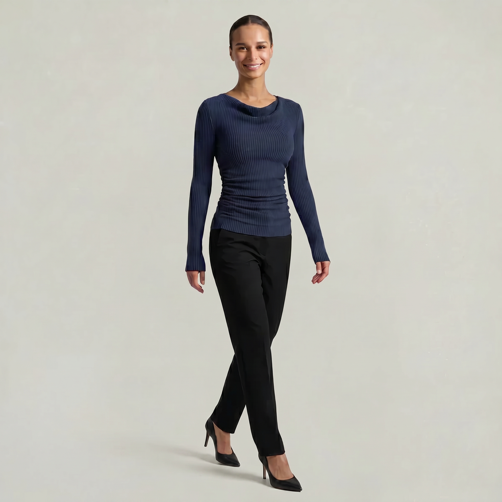 Women’s Slim Fit Long Sleeve Sweater