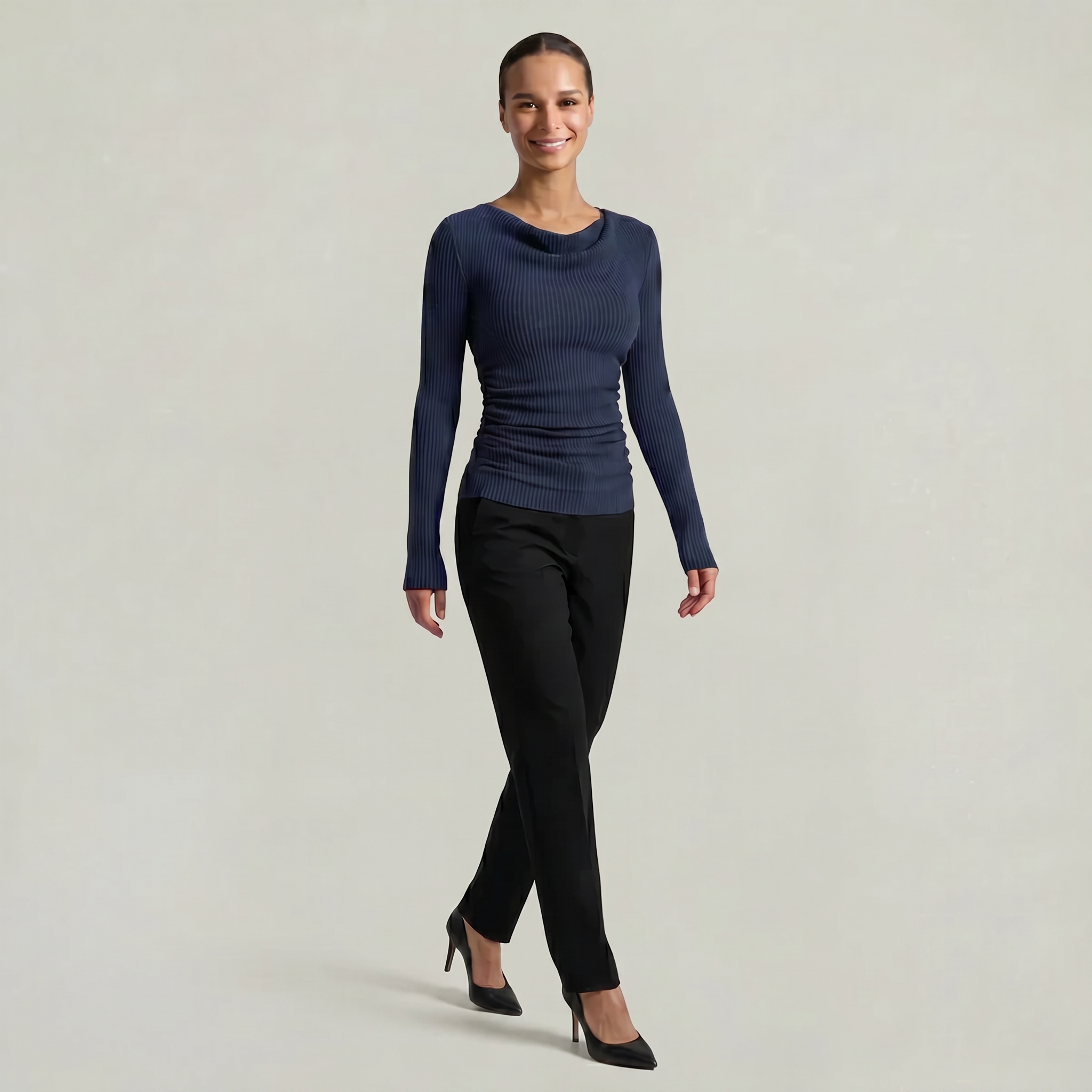 Women’s Slim Fit Long Sleeve Sweater