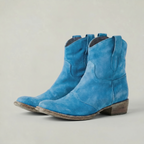 Women’s Suede Pull-On Ankle Boots