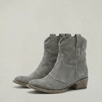 Women’s Suede Pull-On Ankle Boots