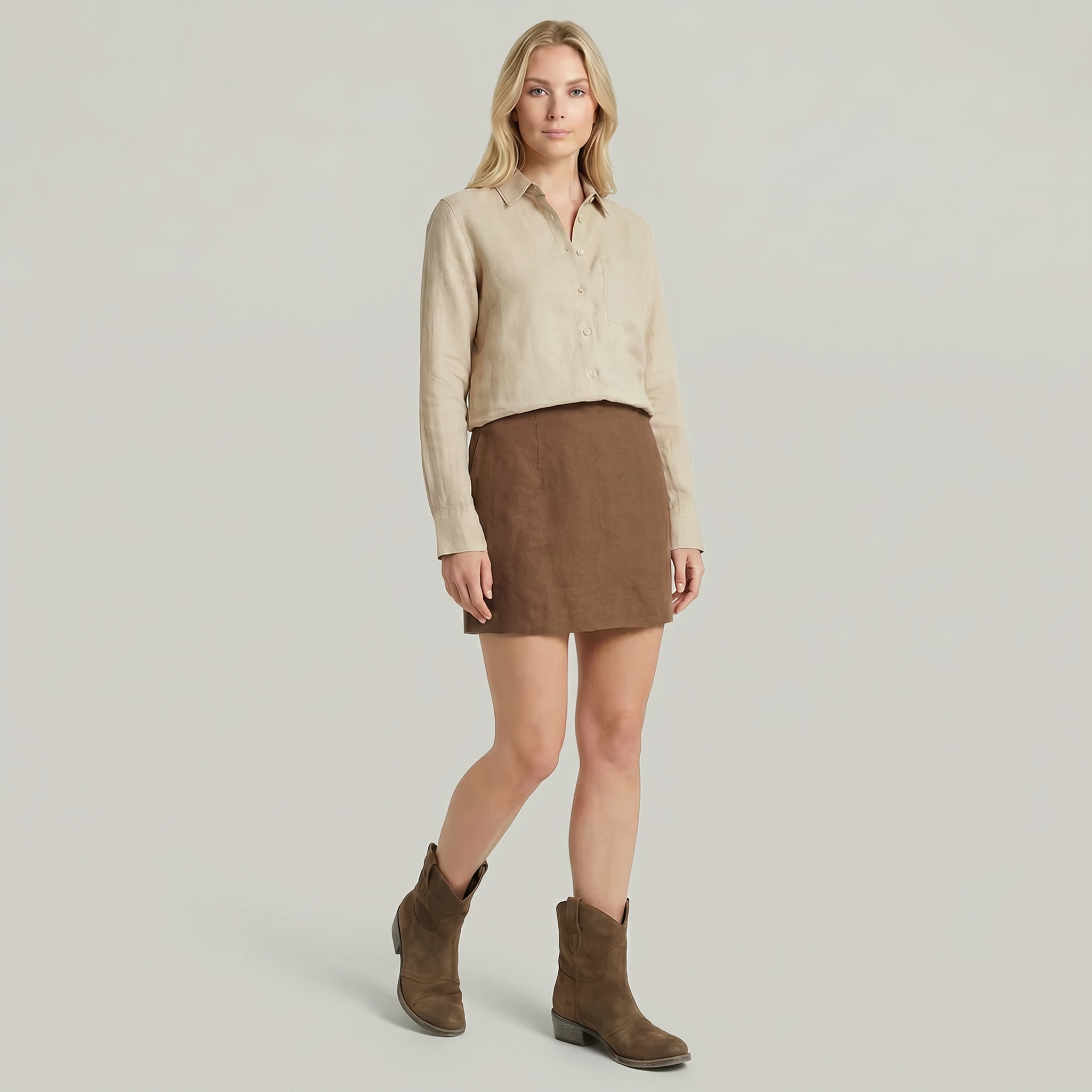 Women’s Suede Pull-On Ankle Boots
