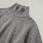 Women’s Turtleneck Sweater - Flared Sleeve Loose Fit Pullover
