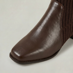 Women’s Tall Boots - Block Heel Knee High Fit