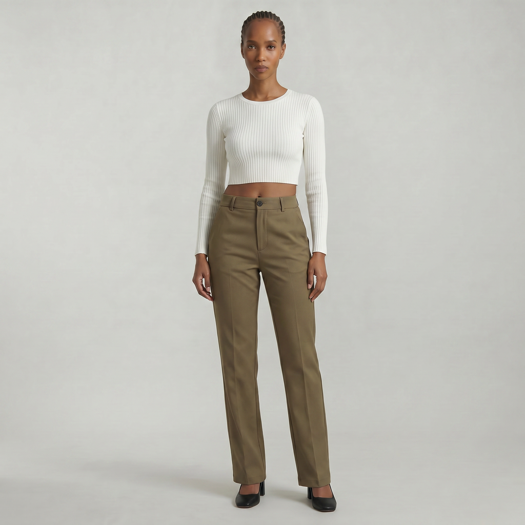Women’s Straight-Leg Pants - Tailored Regular Fit