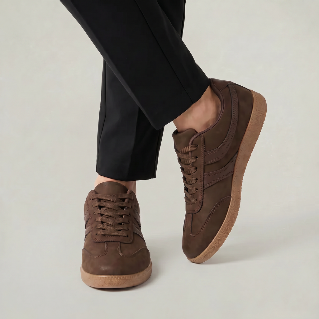 Women’s Casual Sport Shoes - Low-Top Lace-Up Sneakers