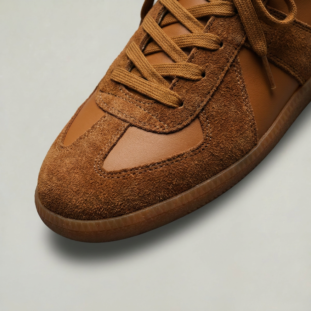 Men’s Low Profile Sneakers Gum Sole
