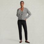 Women’s Fleece Cardigan - Soft Knit Button-Up Relaxed Fit