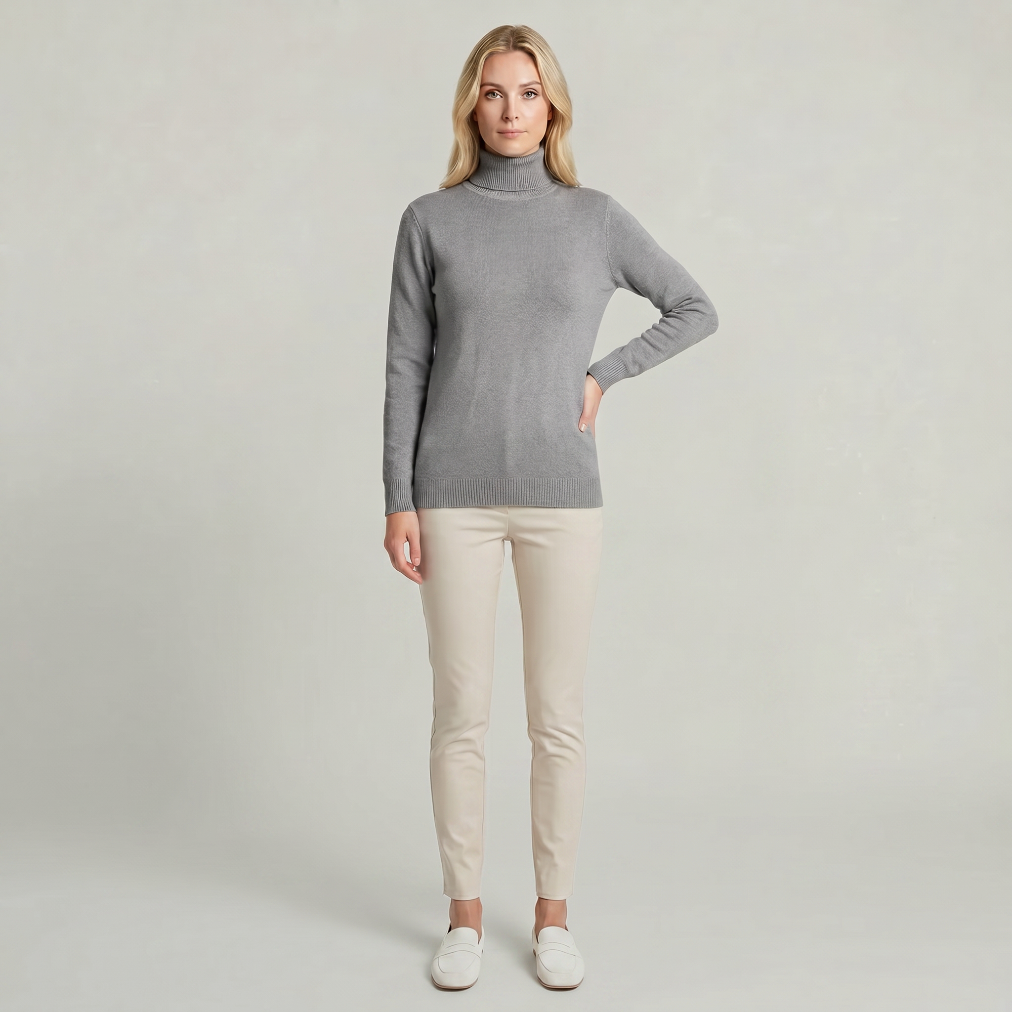 Women’s Turtleneck Knit Jumper