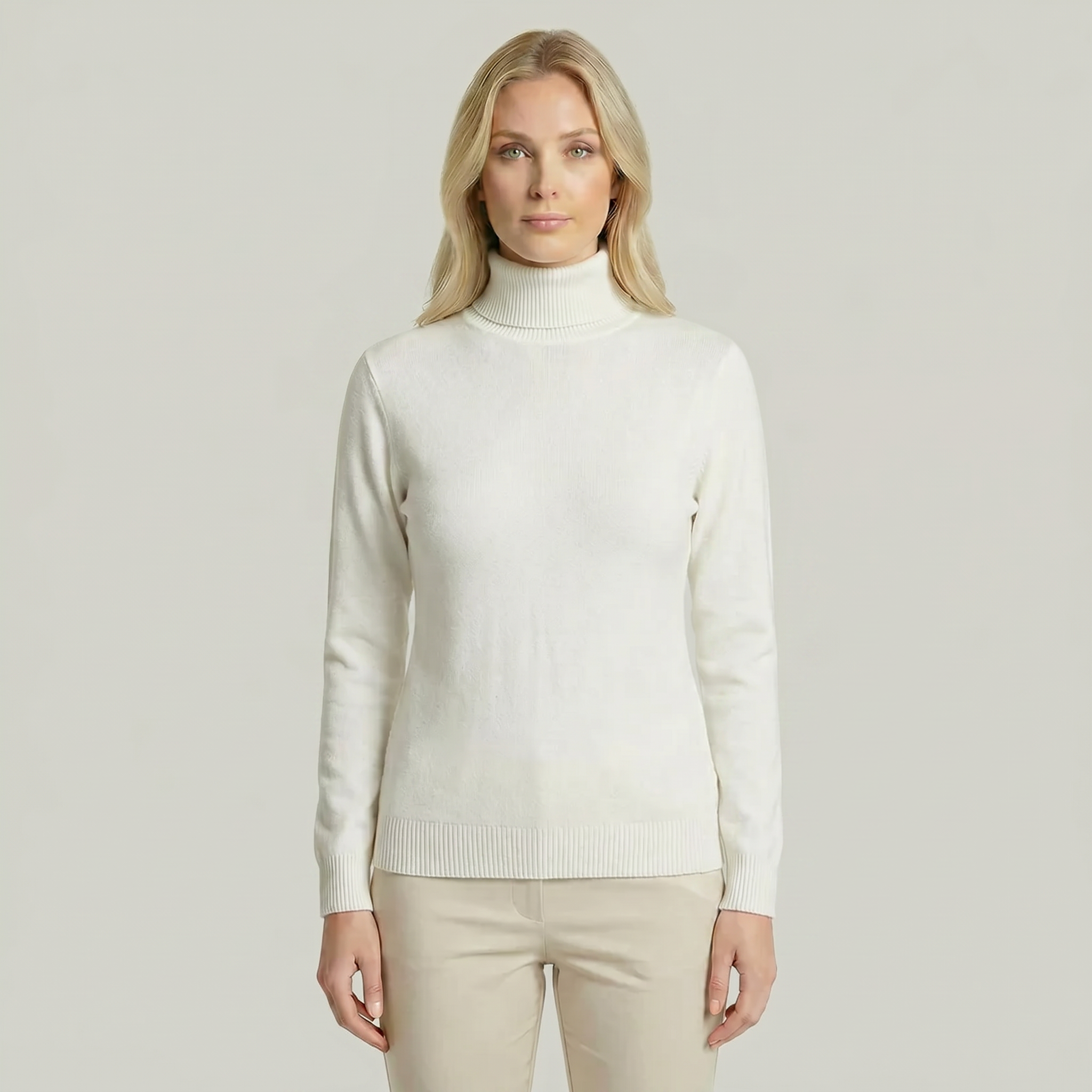 Women’s Turtleneck Knit Jumper
