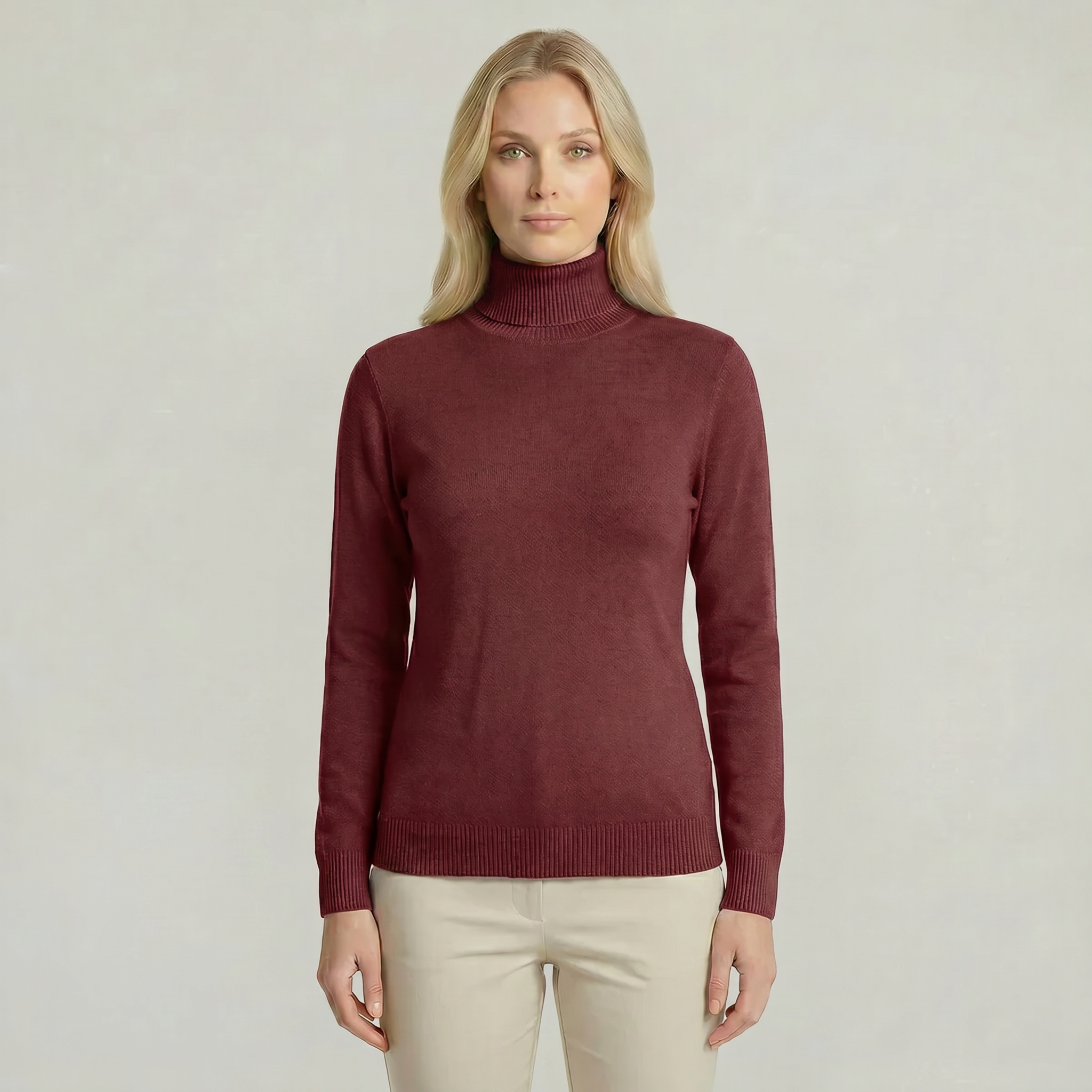 Women’s Turtleneck Knit Jumper