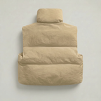 Women’s Lightweight Quilted Puffer Vest - Casual Zip Up Outerwear