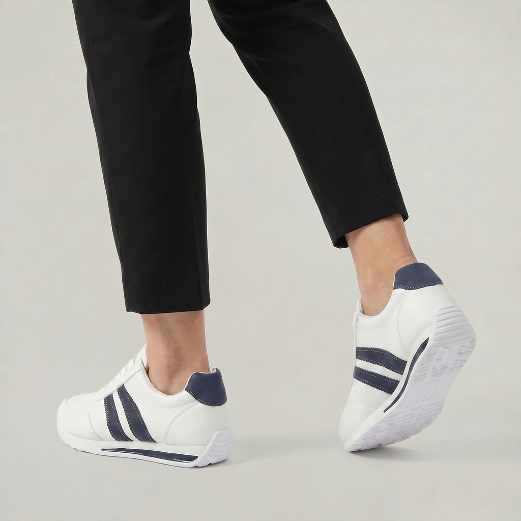 Women’s Lightweight Sport Shoes - Breathable Lace-Up Sneakers