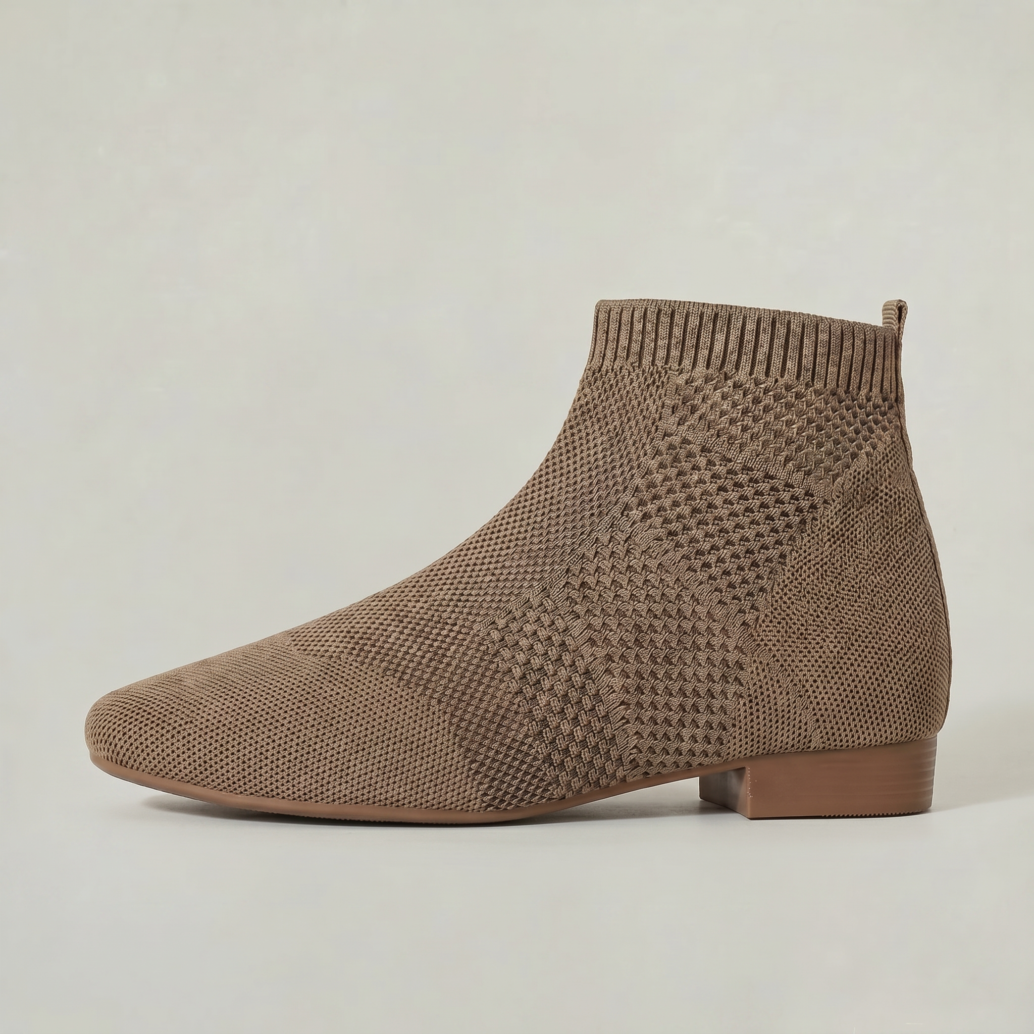 Women’s Ankle Boots - Slip-On Low Heel Fit