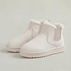 Women’s Winter Ankle Boots - Insulated Slip-On Comfort Fit