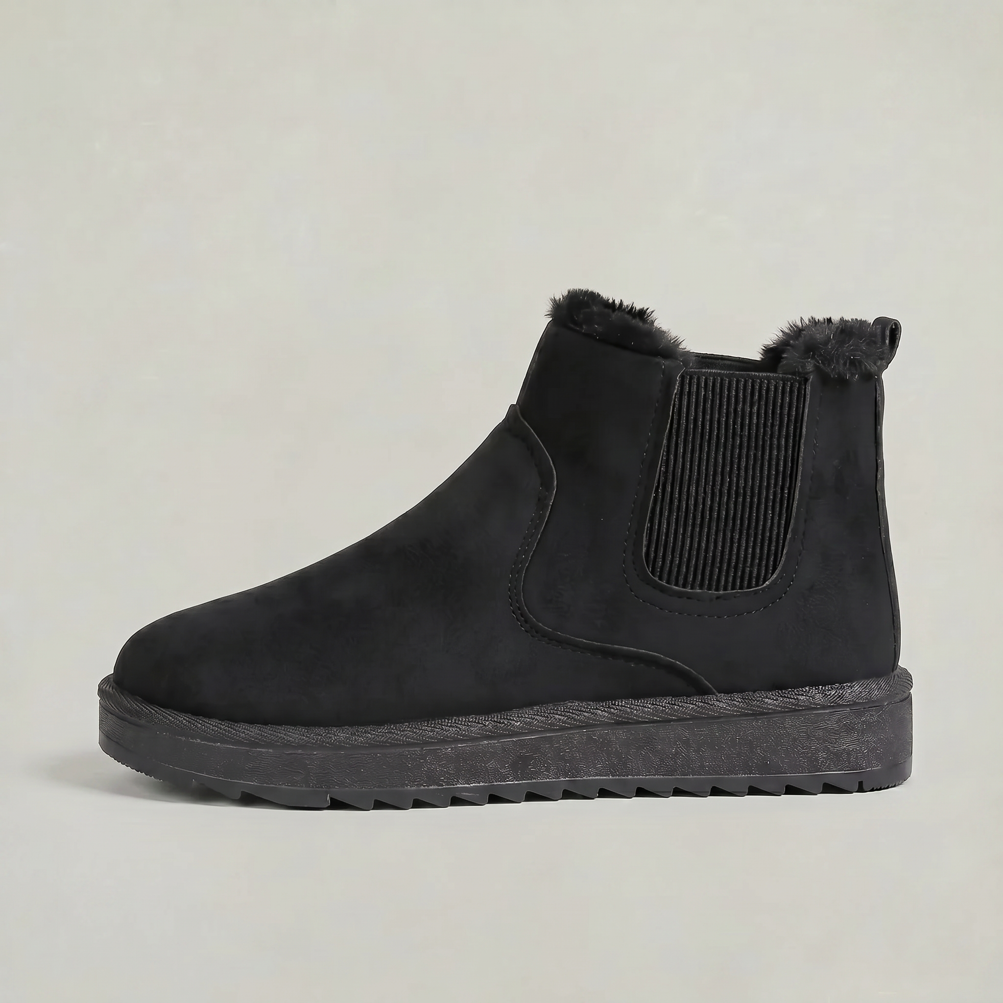Women’s Winter Ankle Boots - Insulated Slip-On Comfort Fit
