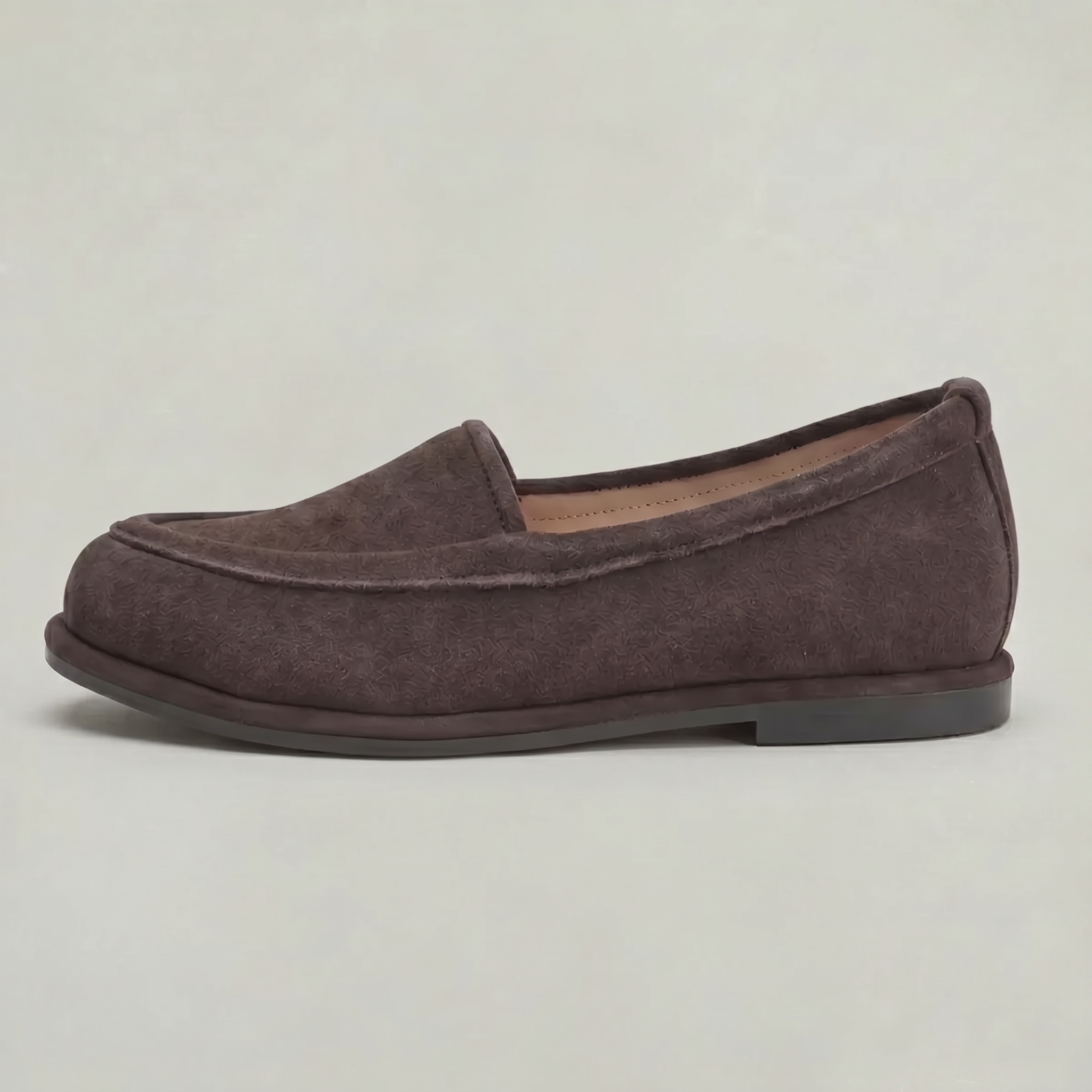 Women’s Suede Slip On Loafers - Comfortable Flat Fit